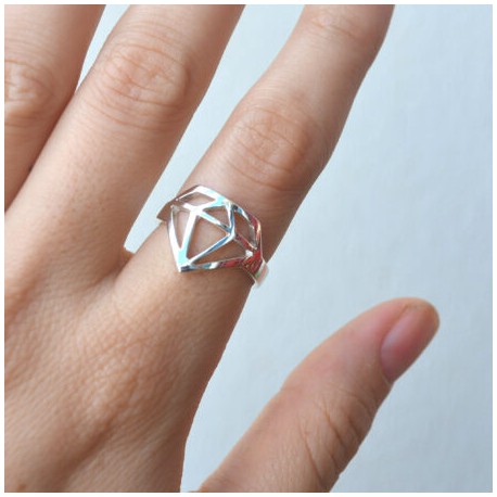 Diamond Silver ring